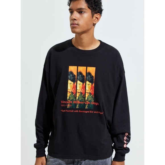 Vincent Van Gogh Long Sleeve Tee - Picture 6 of 6